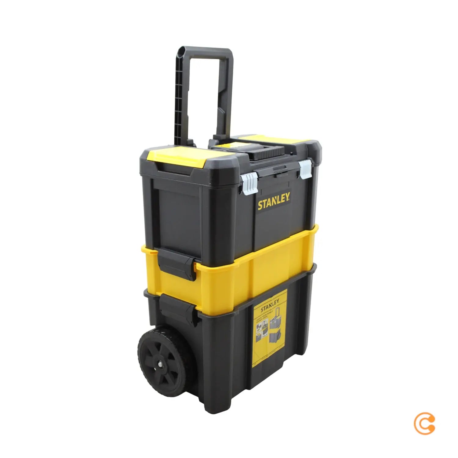 B-Ware Stanley Black & Decker Werkzeugkasten Werkzeug Kasten Unbestückt Schwarz - 3253561801518