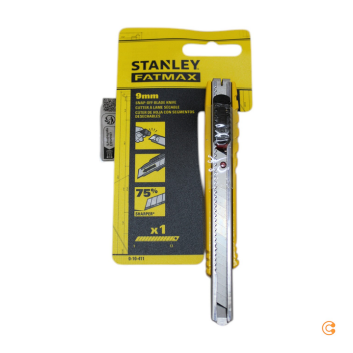 Stanley Cutter Messer Fatmax 9 Mm Aluminium Korpus Rutschfester 4 Stück B-Ware - 3253560104115