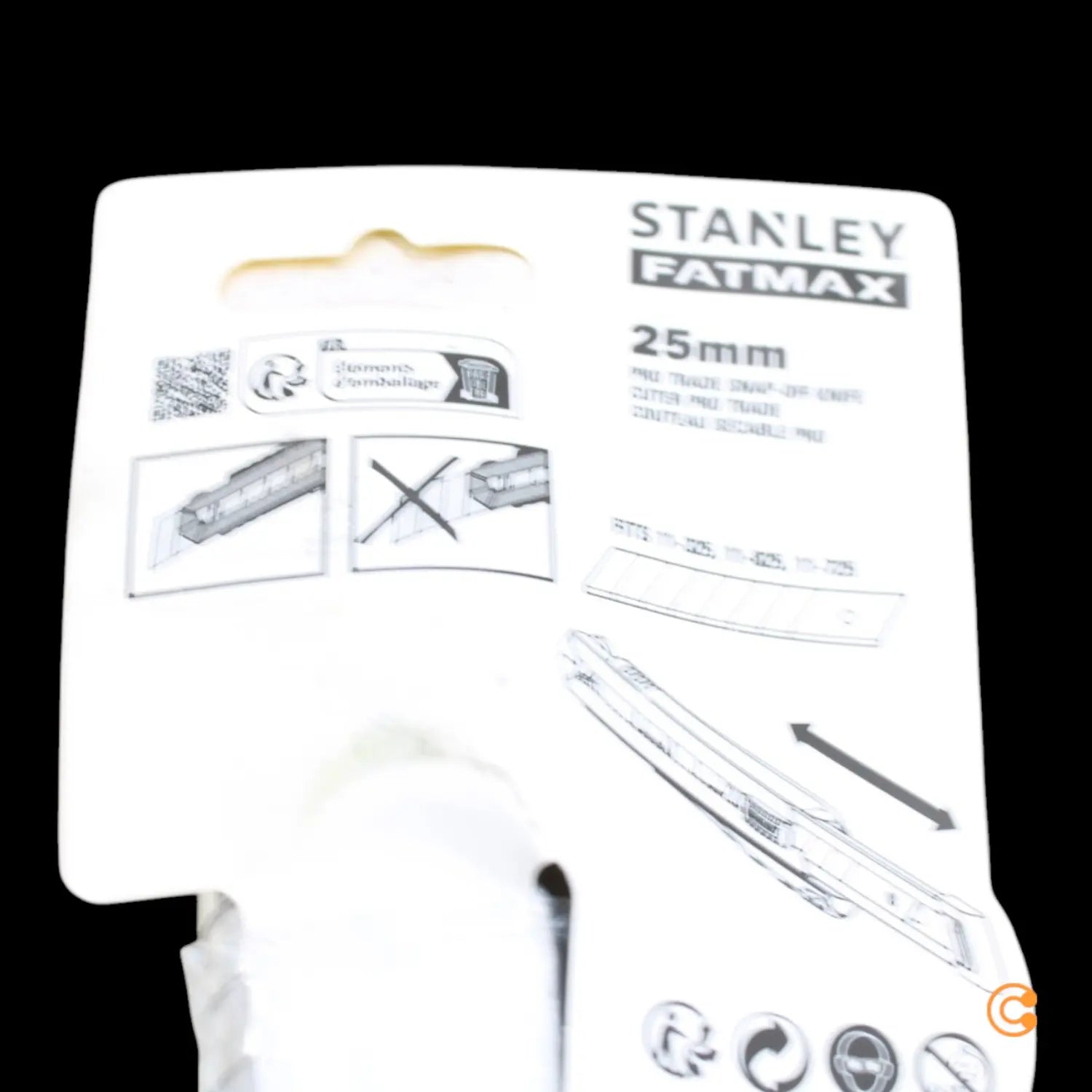 B-Ware Stanley Cutter M Magazin Fat Max Pro Universalmesser Klinge Ersatzmesser Werkzeug - 3253560108205