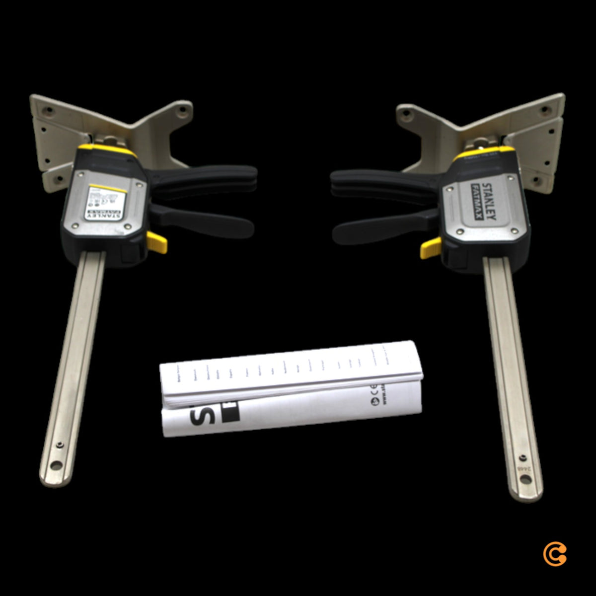Stanley Einhand-Montagewerkzeug Tradelift Set Doppelpack Montagehilfe Stahl - 3253561835520