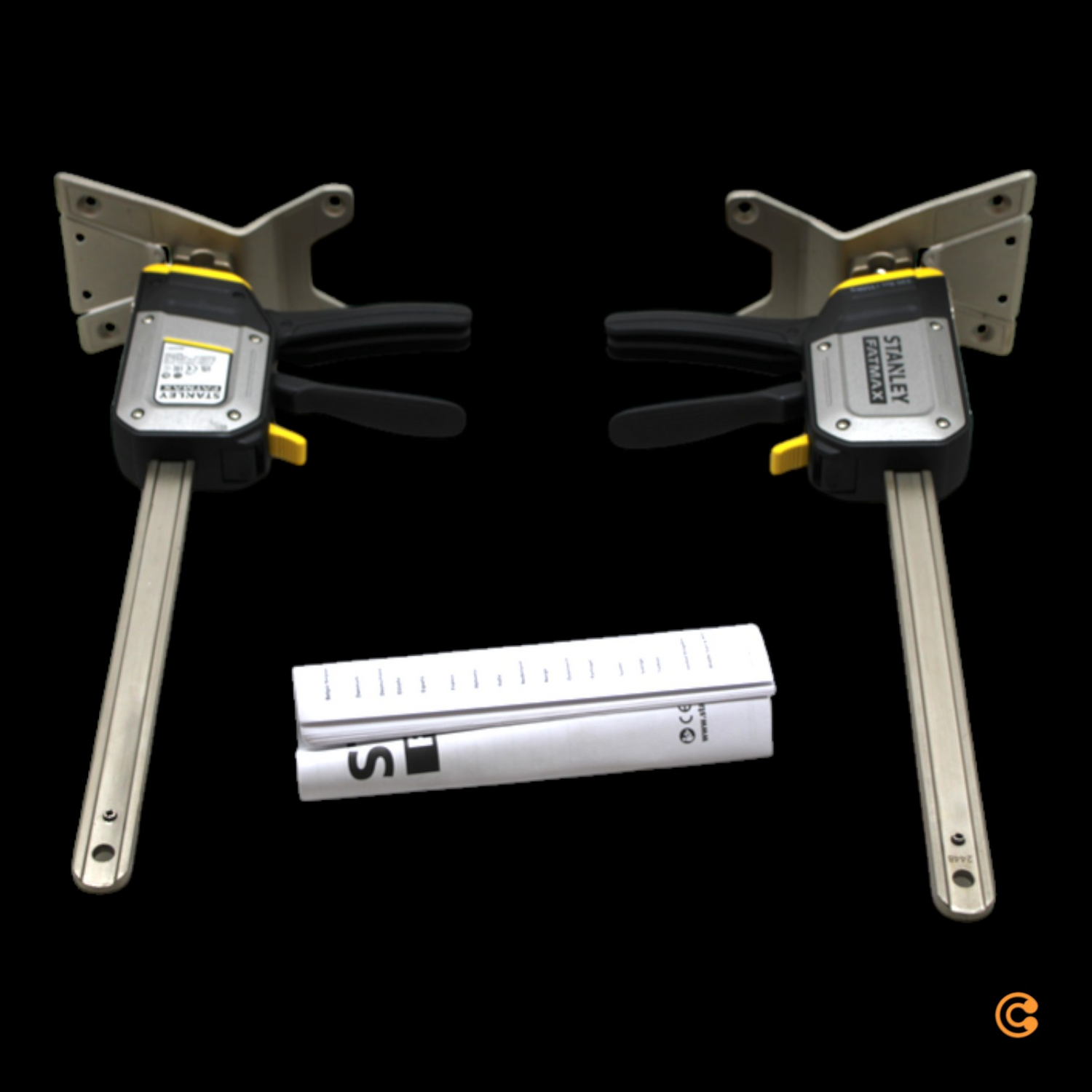Stanley Einhand Montagewerkzeug Tradelift Set Doppelpack Montagehilfe Stahl B-Ware - 3253561835520