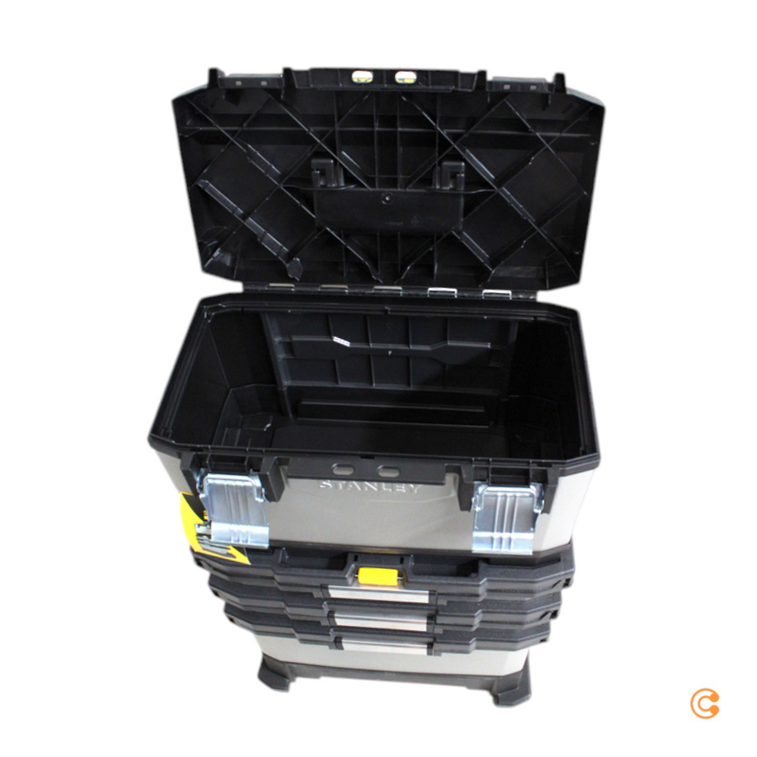 B-Ware Stanley 1 95 622 Fat Max Werkzeugbox Werkzeugwagen Kugelgelagerten Schiene - 3253561956225