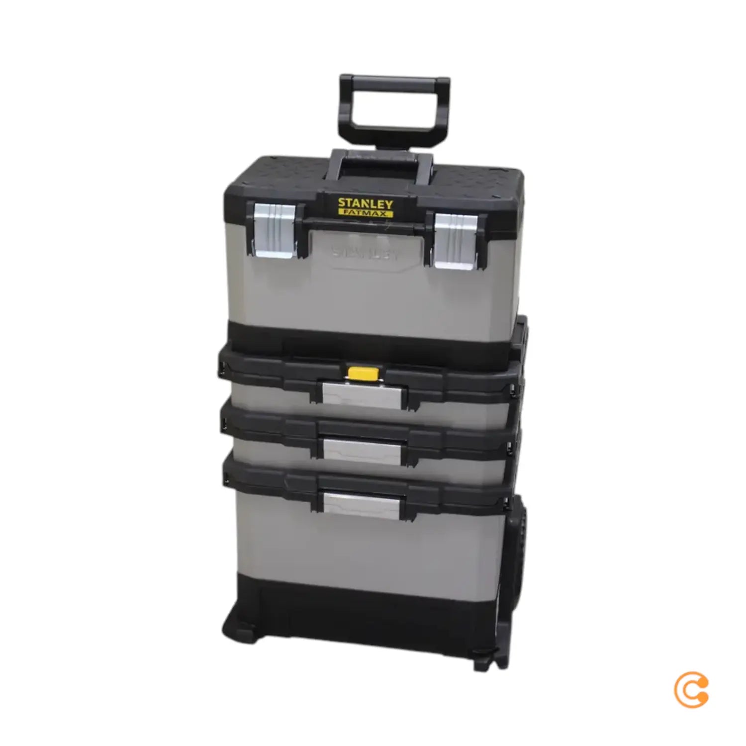 C-Ware Stanley 1 95 622 Fat Max Werkzeugbox Werkzeugwagen Kugelgelagert Siehe Text/Foto - 3253561956225