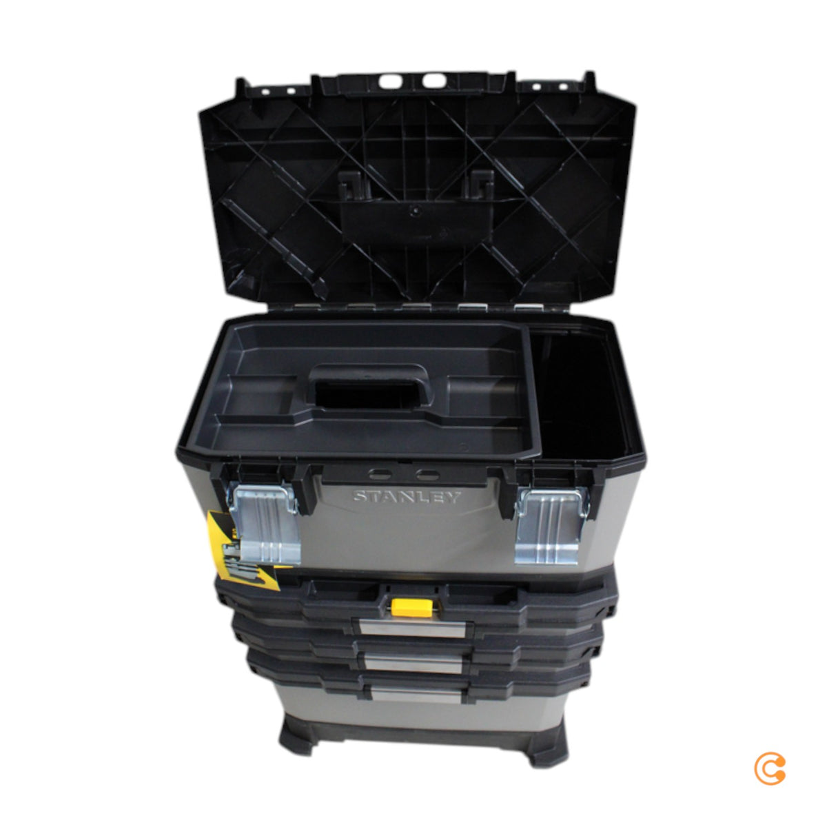 Stanley 1-95-622 FatMax Werkzeugbox Werkzeugwagen kugelgelagerten Schiene - 3253561956225