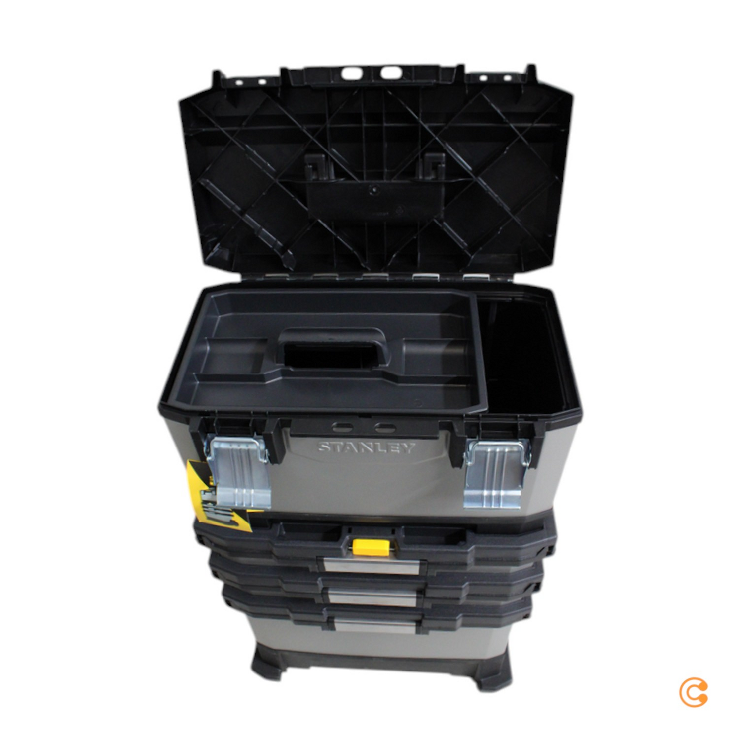 B-Ware Stanley 1 95 622 Fat Max Werkzeugbox Werkzeugwagen Kugelgelagerten Schiene946 - 3253561956225