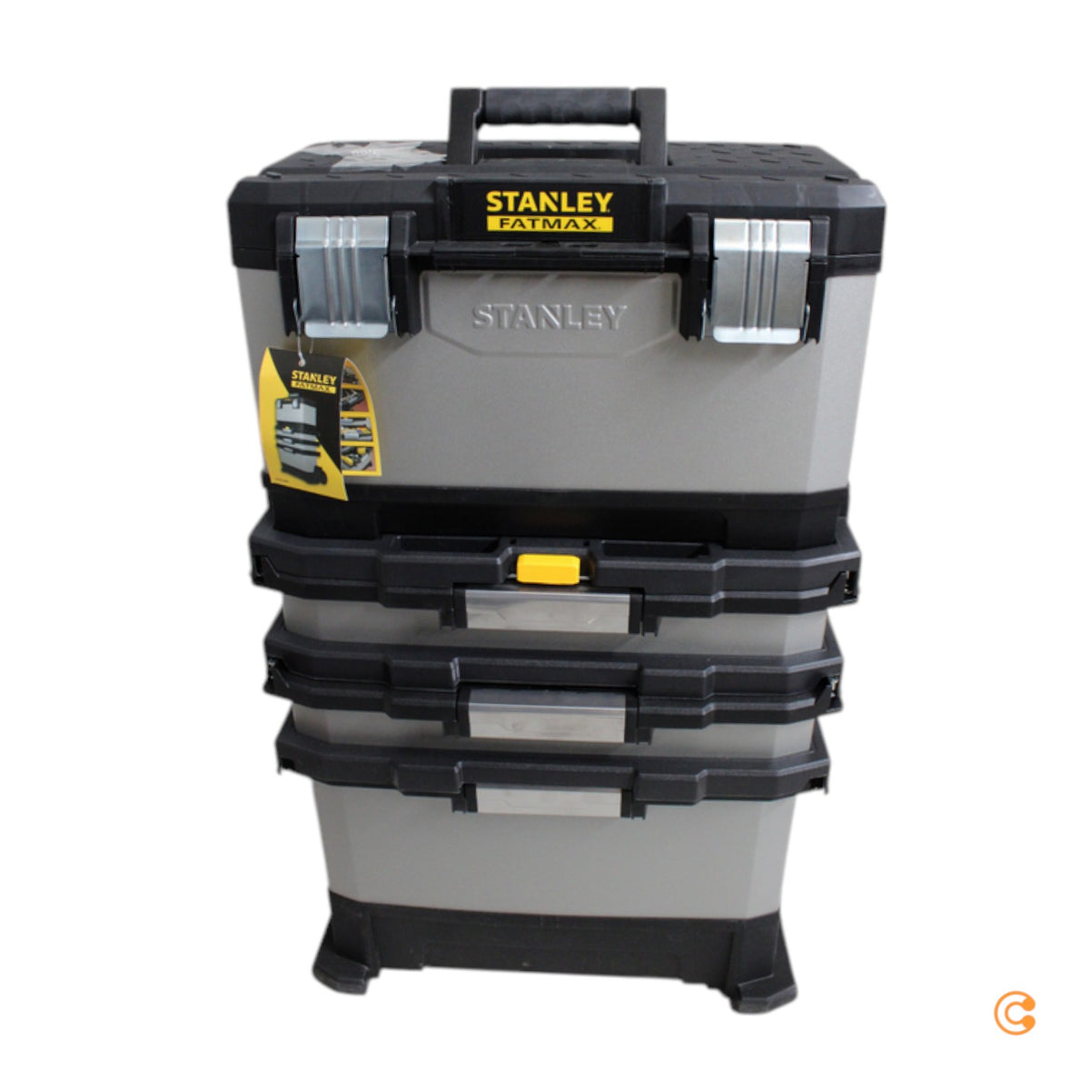 Stanley 1-95-622 FatMax Werkzeugbox Werkzeugwagen kugelgelagerten Schiene - 3253561956225