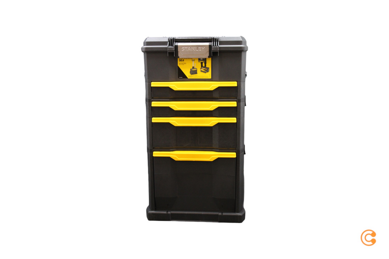 B-Ware Stanley 1 79 206 1 79 206 Werkzeugbox Kunststoff Schwarz Werkzeugkasten Kasten