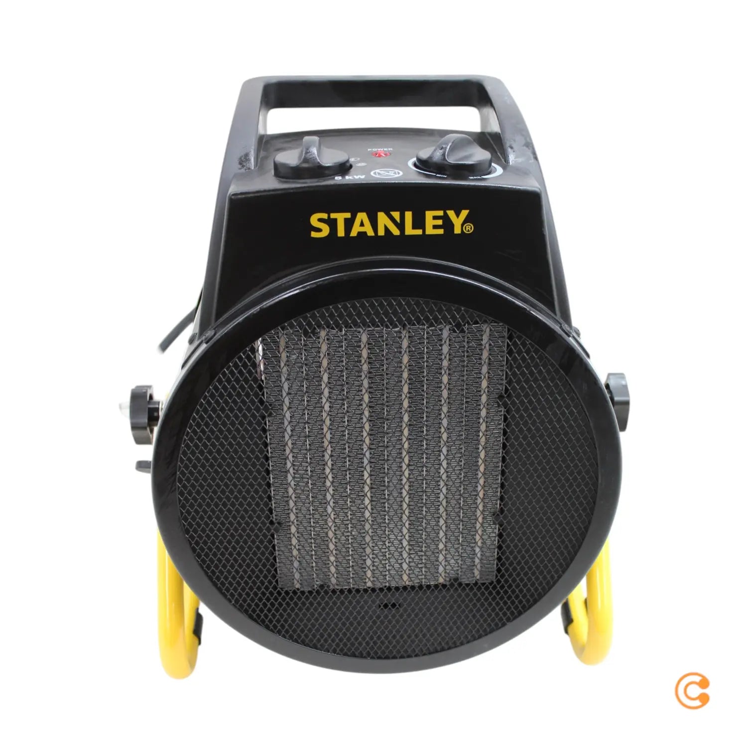 B-Ware Stanley Heizgerät Heizlüfter Heizlösung Werkstatt Garage Schwarz Gelb 30 M² - 6921183005795