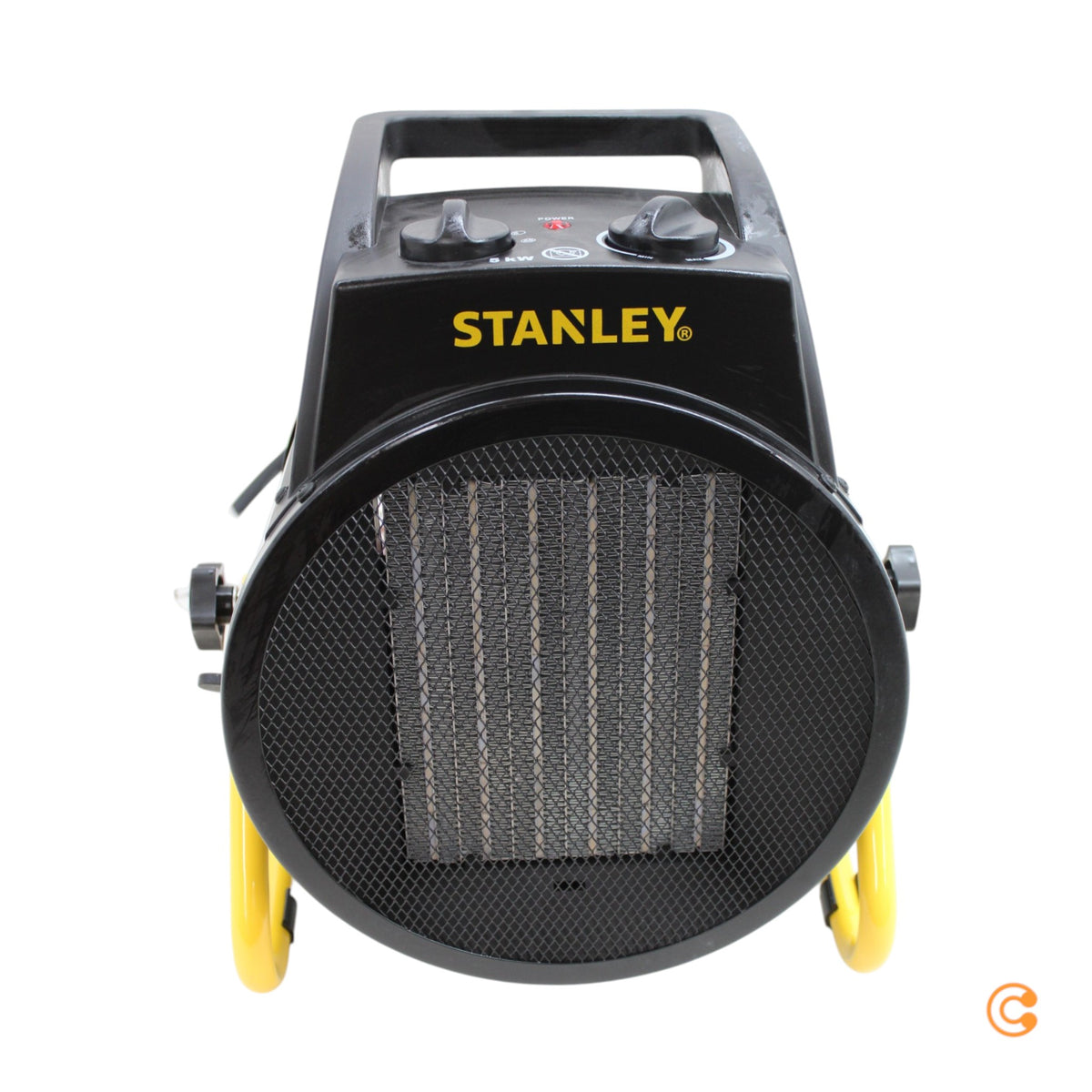 STANLEY Heizgerät Heizlüfter Heizlösung Werkstatt Garage Schwarz Gelb 30 m² - 6921183005795