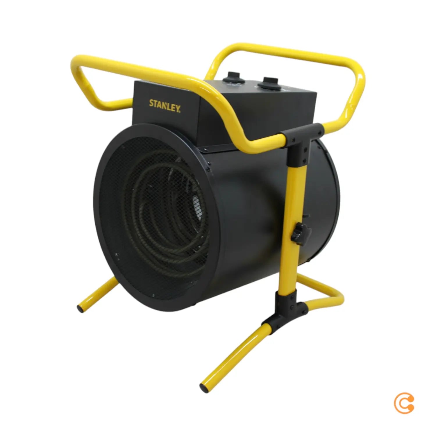 B-Ware Stanley Heizlüfter Heizer Lüfter Werkstatt Kompakt Wärme Schwarz/Gelb 90m² - 6921183005801