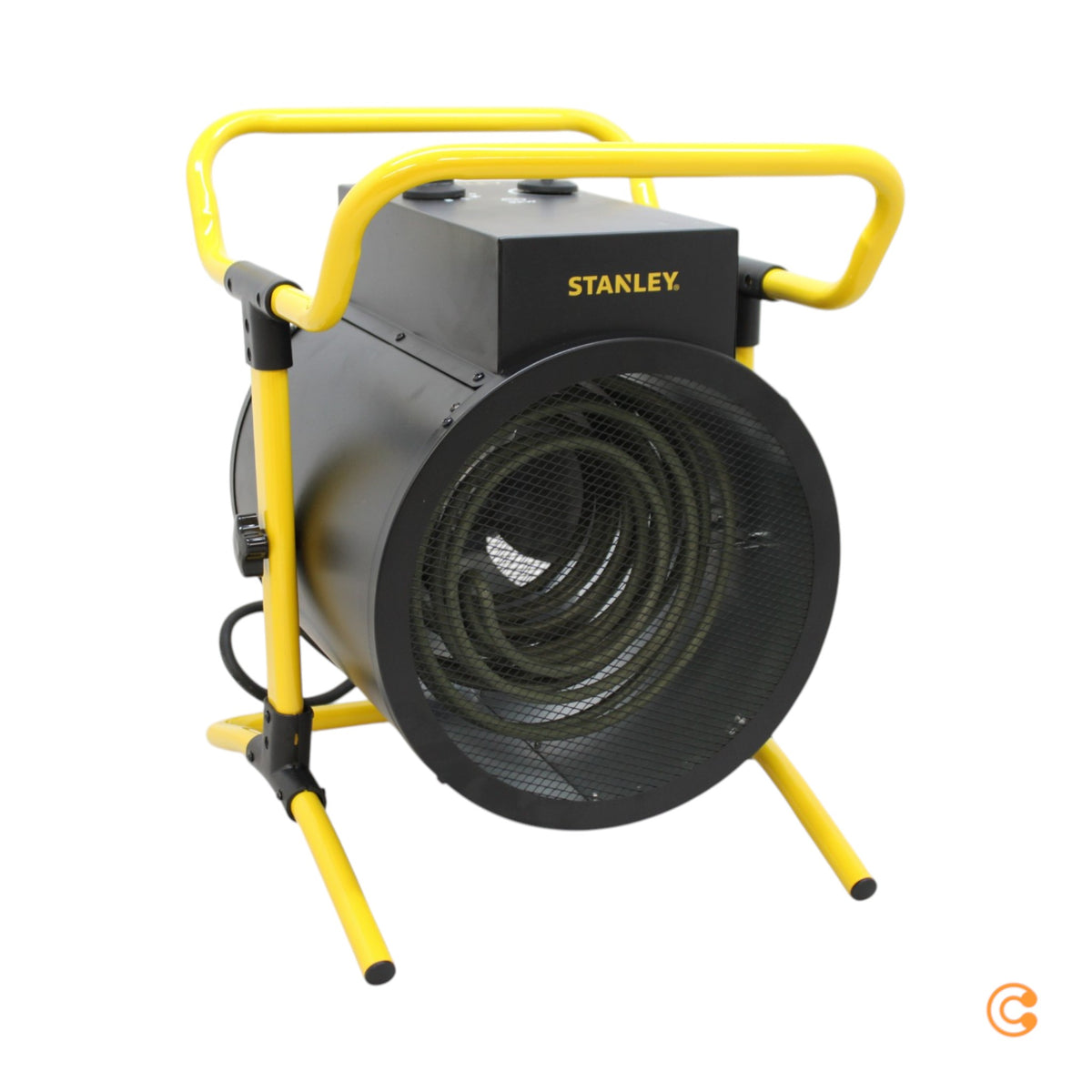 Stanley Heizlüfter Heizer Lüfter Werkstatt Kompakt Wärme Schwarz/Gelb 90m² - 6921183005801