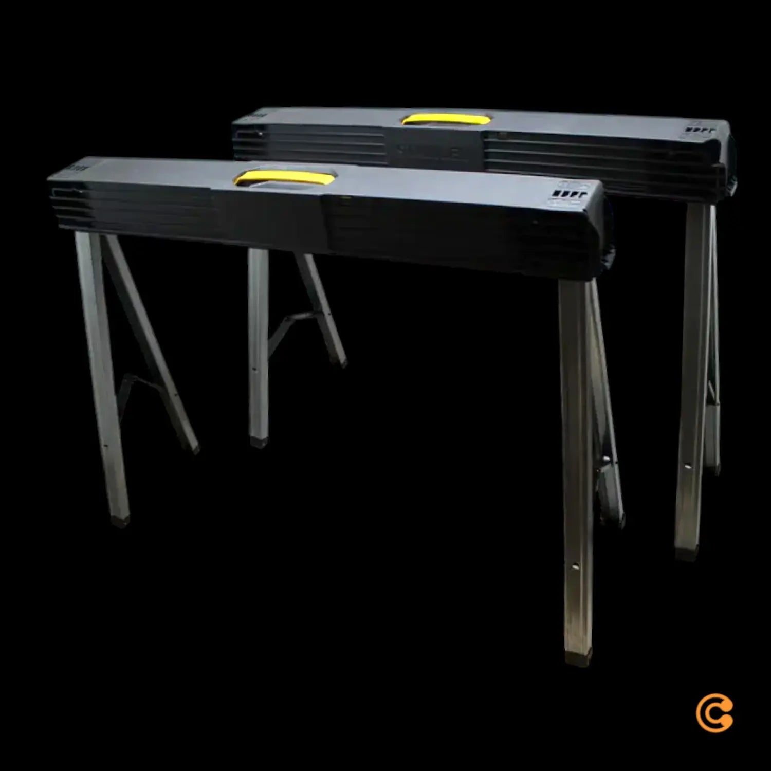 B-Ware Stanley Unterstellbock Bock Metall Zusammenklappbar Transportabel 1017mm Paar360 - 3253561974755