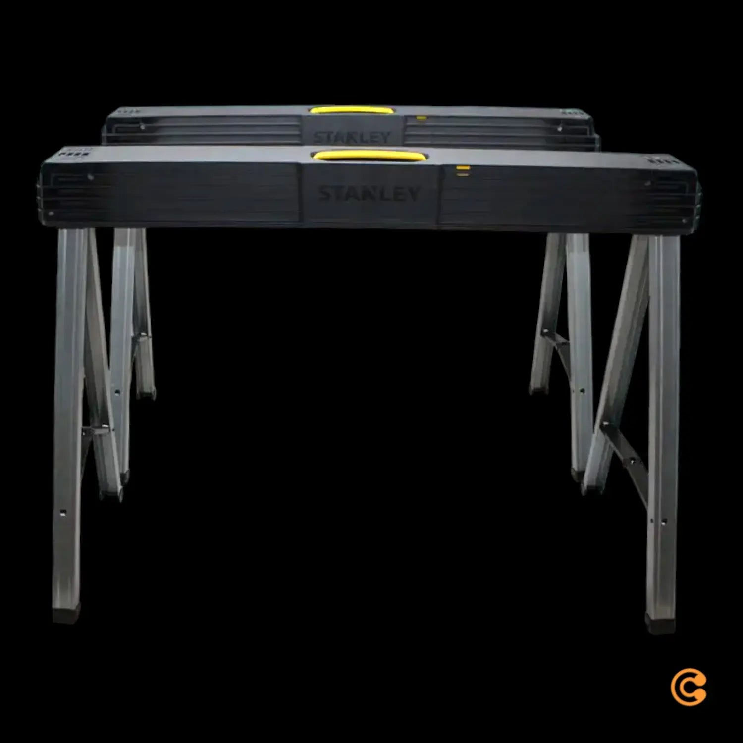 B-Ware Stanley Unterstellbock Bock Metall Zusammenklappbar Transportabel 1017mm Paar360 - 3253561974755