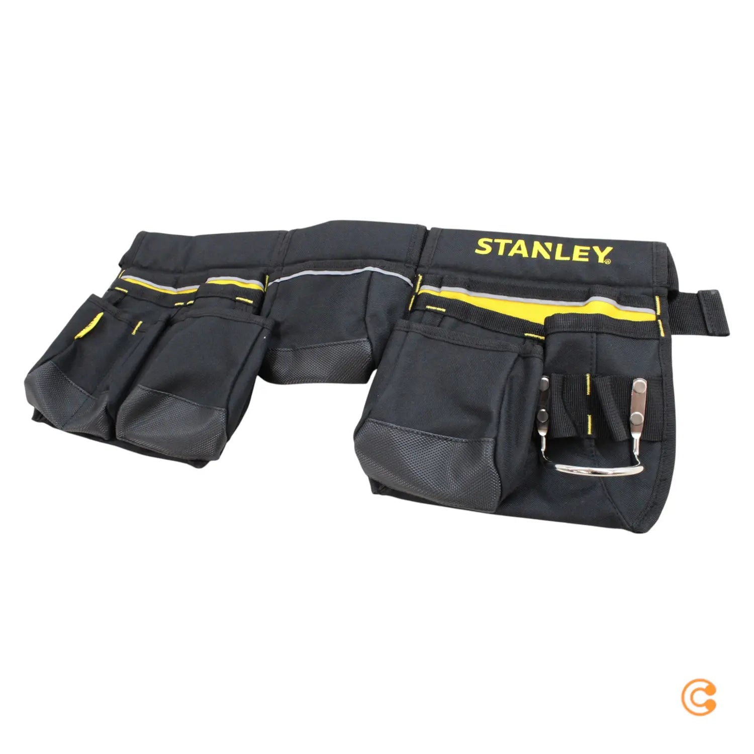 B-Ware Stanley Werkzeuggürtel Gürteltasche Werkzeugtasche Nylon Schwarz Nageltaschen - 3253561961786