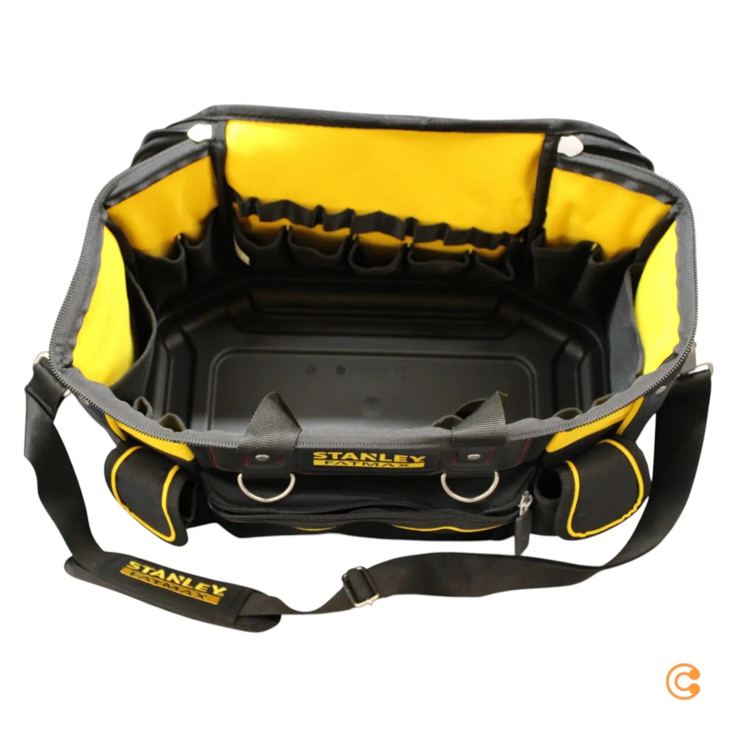 B-Ware Stanley Werkzeugtasche Fat Max Pro Werkzeug Tasche Nylon Schwarz Gelb 18 Zoll - 3253561707490