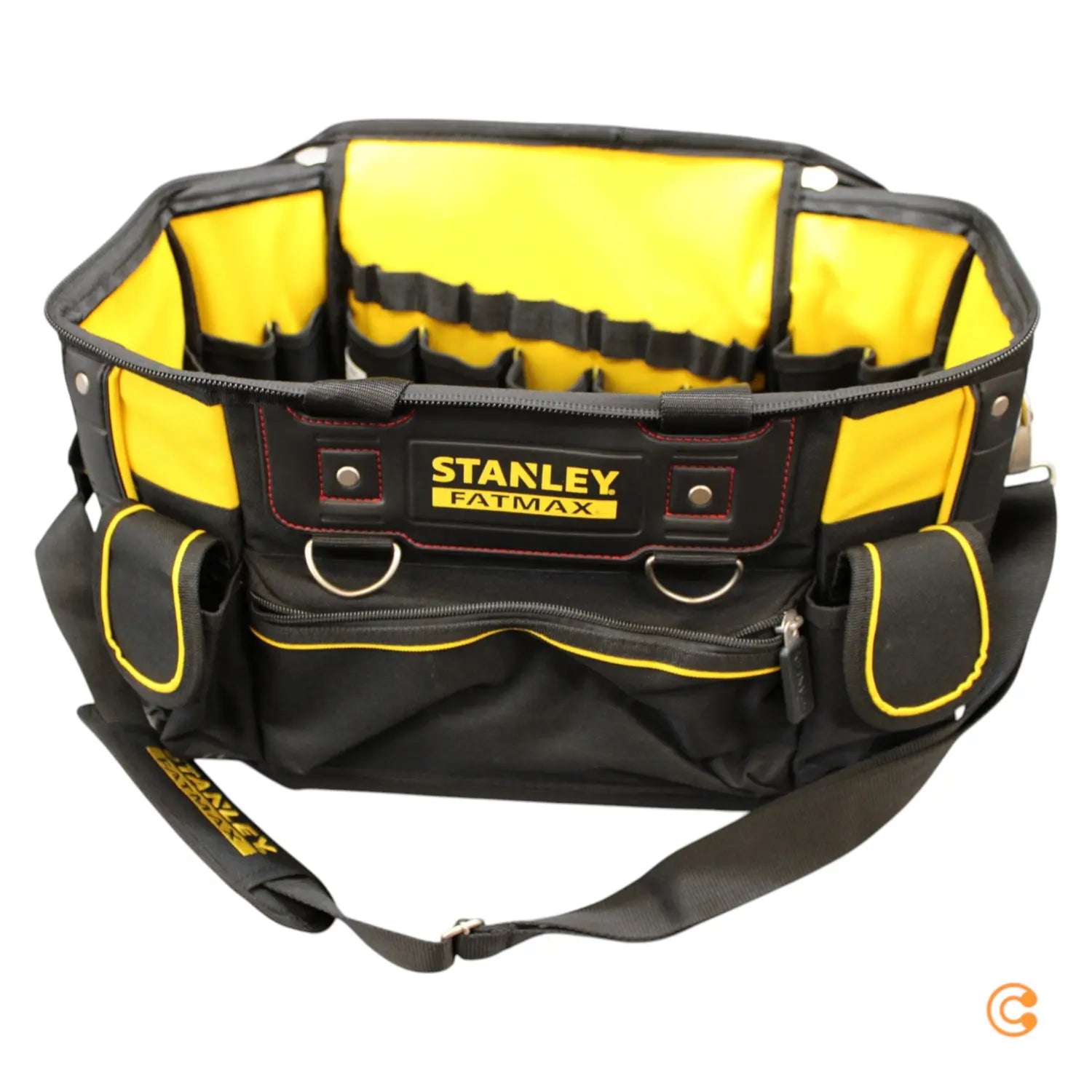 B-Ware Stanley Werkzeugtasche Fat Max Pro Werkzeug Tasche Nylon Schwarz Gelb 18 Zoll - 3253561707490