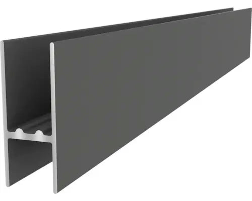 B-Ware Konsta Profil Leiste Startprofil Endprofil Verto Anthrazit Zaun Alu 28 Stück - 4306516692941