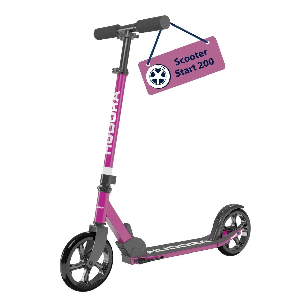 HUDORA Scooter Start 200 rot Kinderroller Kickroller City-Roller Klapproller263 - 4005998144862