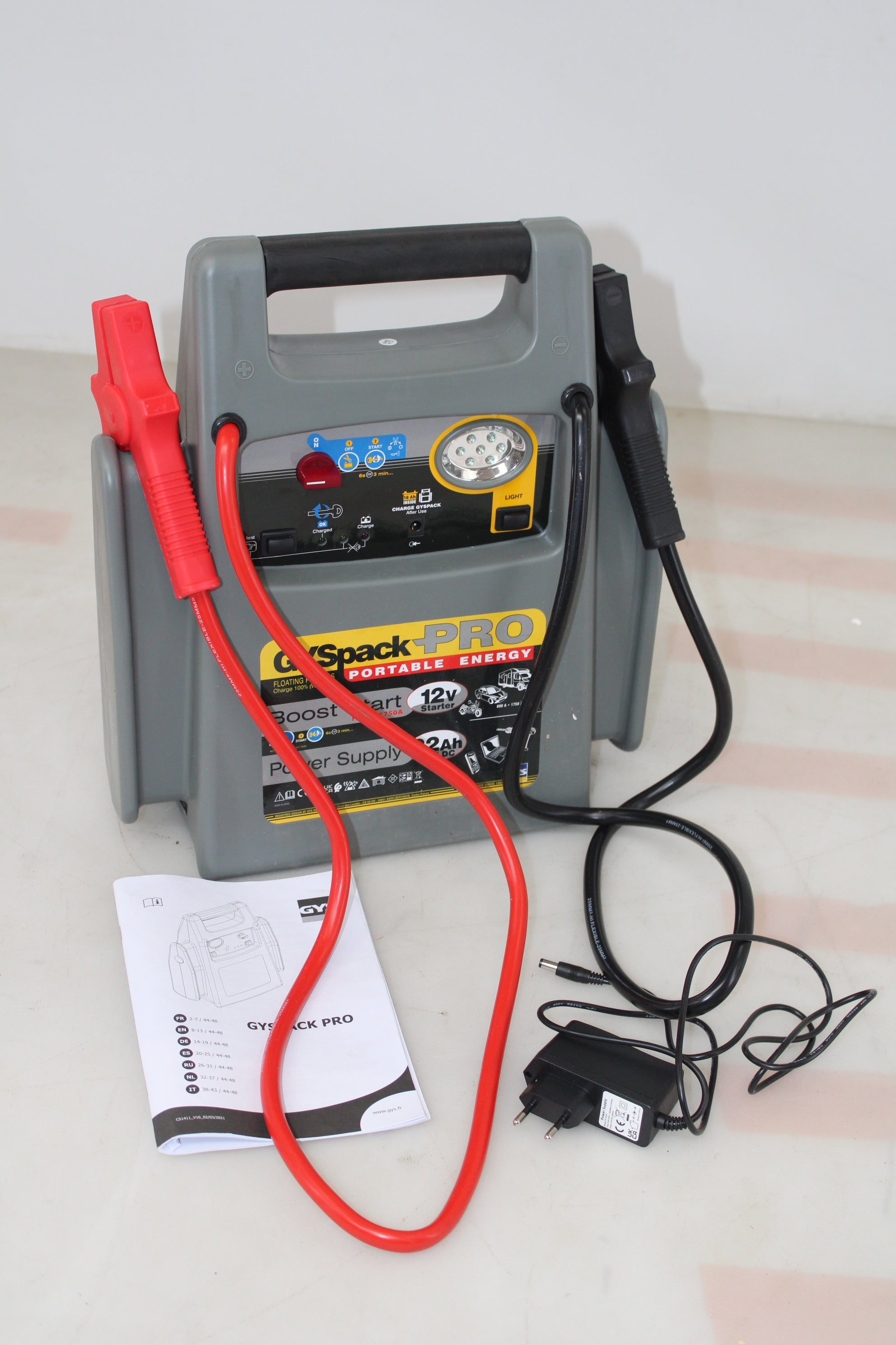GYS Pack Pro 026155 Schnellstartsystem Starthilfestrom 12 V Stromspender Auto - 3154020026155