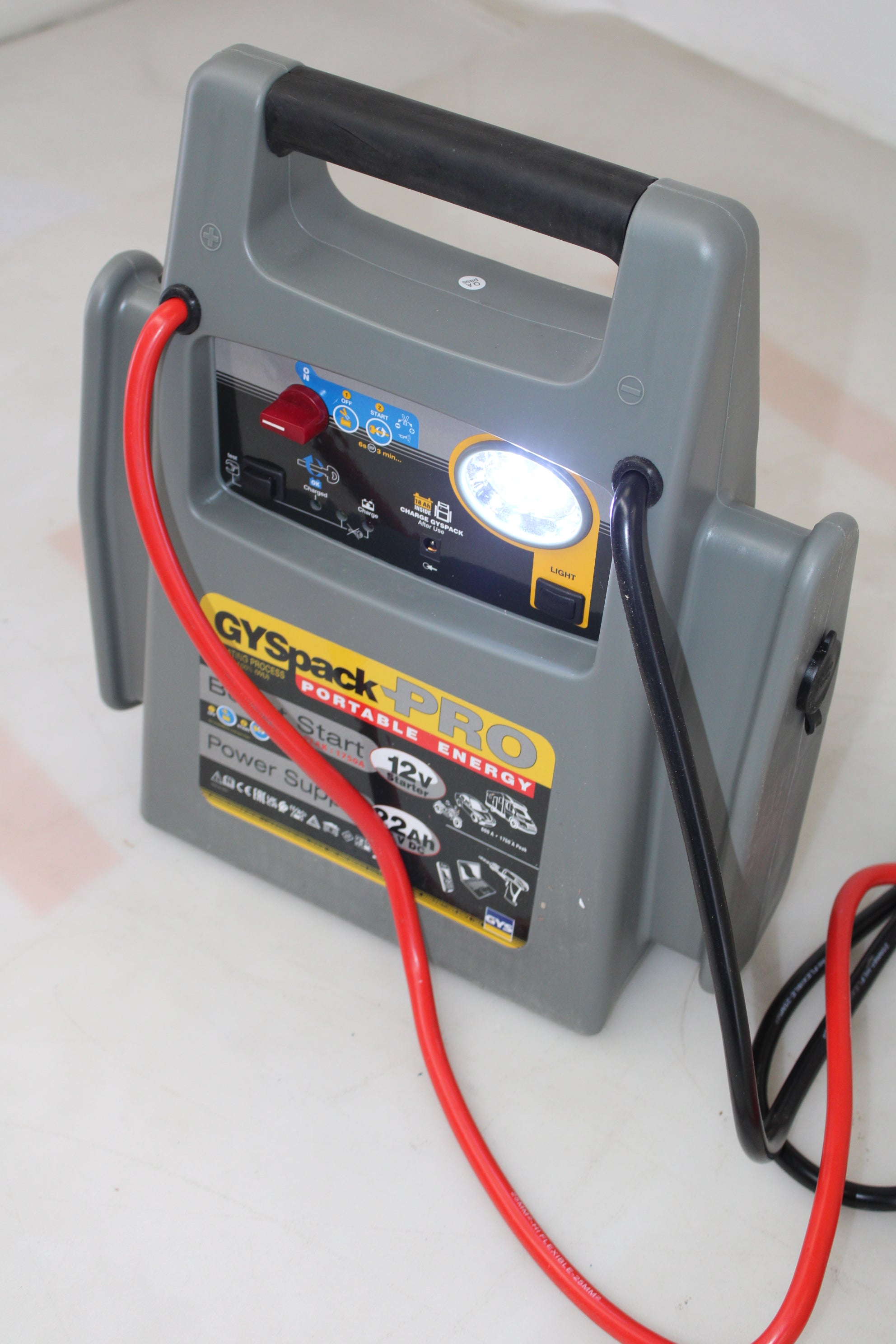 GYS Pack Pro 026155 Schnellstartsystem Starthilfestrom 12 V Stromspender Auto - 3154020026155