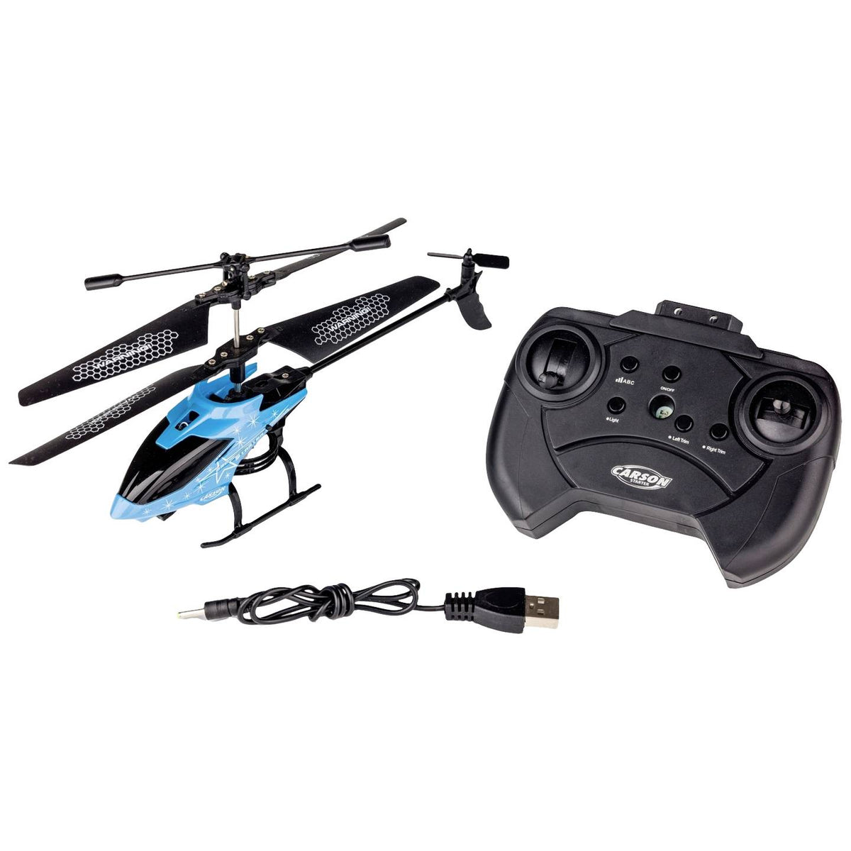 Carson RC Sport Tyrann 230 RC Einsteiger Hubschrauber Modellflieger RtF 2 STÜCK - 4005299008658