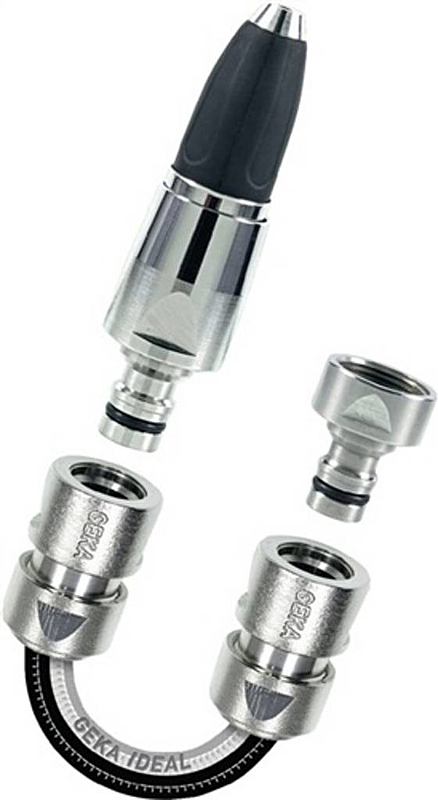 Geka Starterset Plus Stecksystem Wasserstop Regulator Ms Vern.Sb Karasto B-Ware - 4015933089813
