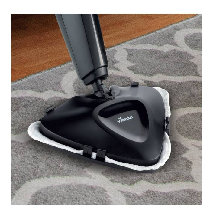 Vileda Steam Plus Dampfreiniger+ Bezug Mikrofaserbezug & Power Pad Defektware D-Ware