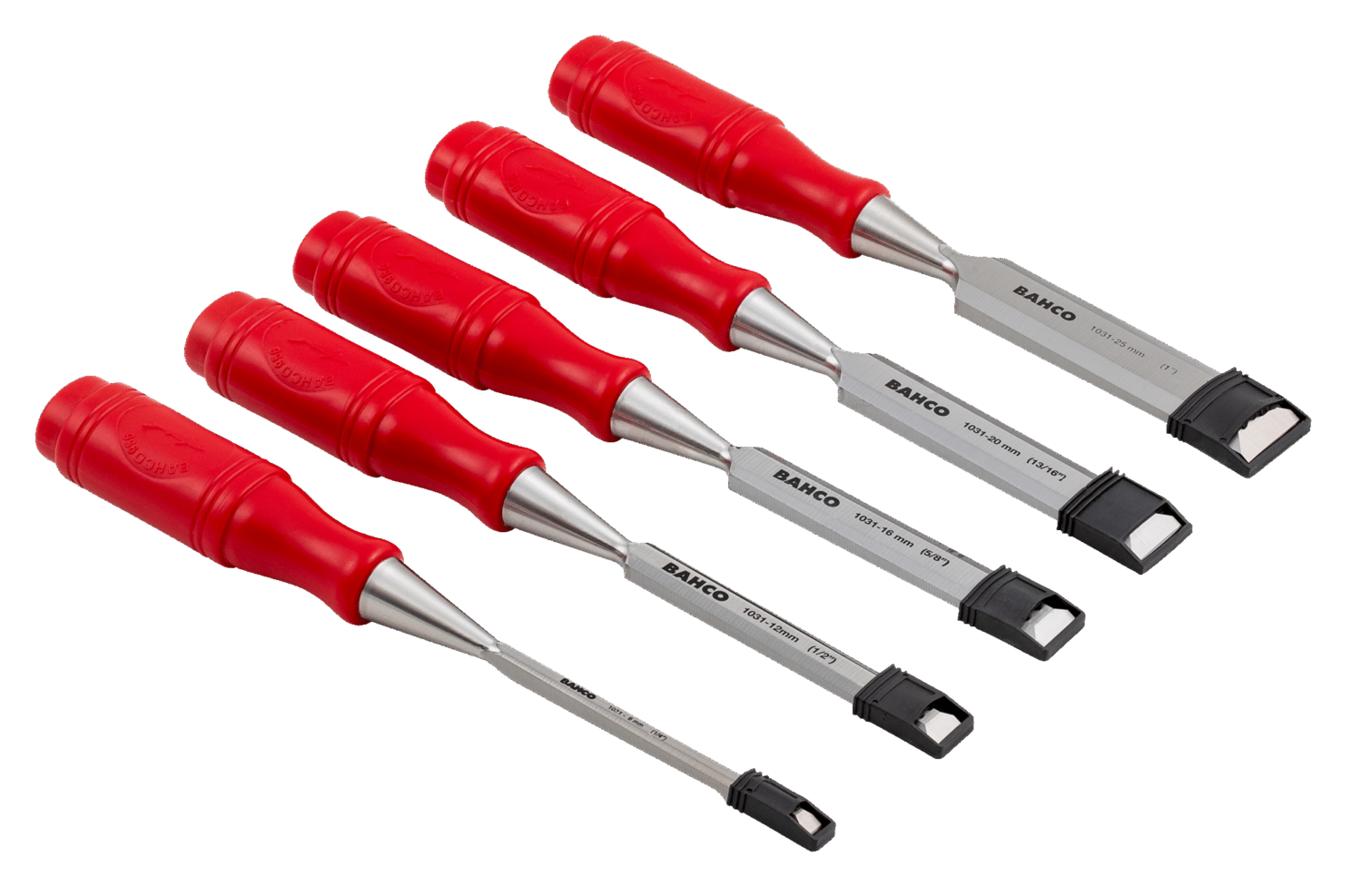 B-Ware Bahco Stechbeitel Satz Meißel Werkzeug 5tlg Holzbearbeitung Werkzeug  - 7314150043293