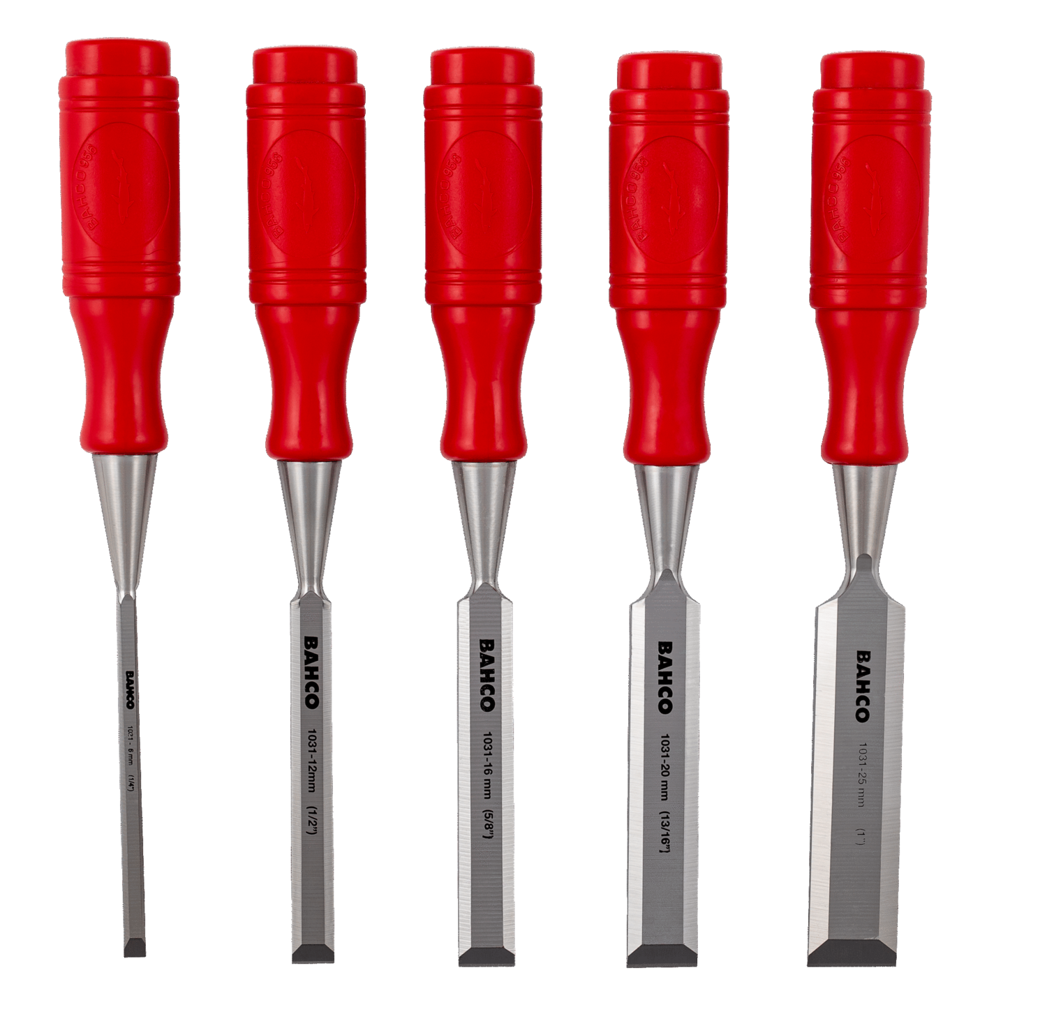 B-Ware Bahco Stechbeitel Satz Meißel Werkzeug 5tlg Holzbearbeitung Werkzeug  - 7314150043293