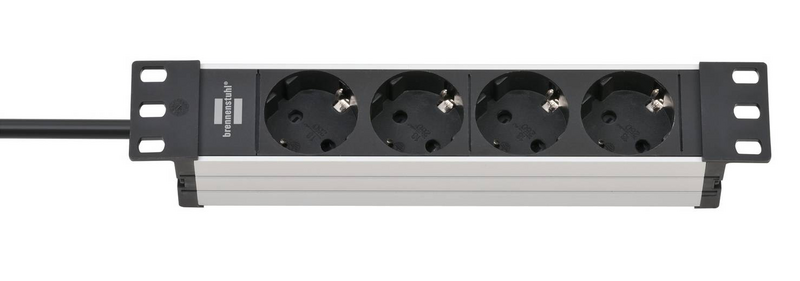 B-Ware Brennenstuhl 1390007004 2 M 4 Ac Ausgänge Indoor Ip20 Schwarz 12 Stück - 4007123662685