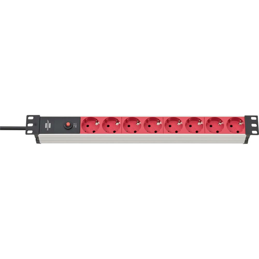 Brennenstuhl 1390007118 Steckdosenleiste Schwarz Silber Kaltgerätesteck B-Ware - 4007123662708