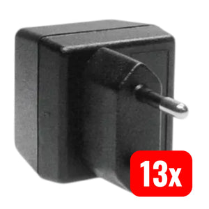 B-Ware Tru Components Steckergehäuse Gehäuse Tc Sg6 Sw203 Abs 37x38x32 Schwarz 13 Stück