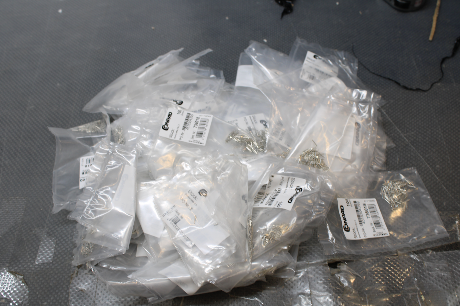 B-Ware Vogt Verbindungstechnik Steckerstift Kontaktoberfläche Verzinnt 9,5x1,8mm 98 Set - 4016138669848