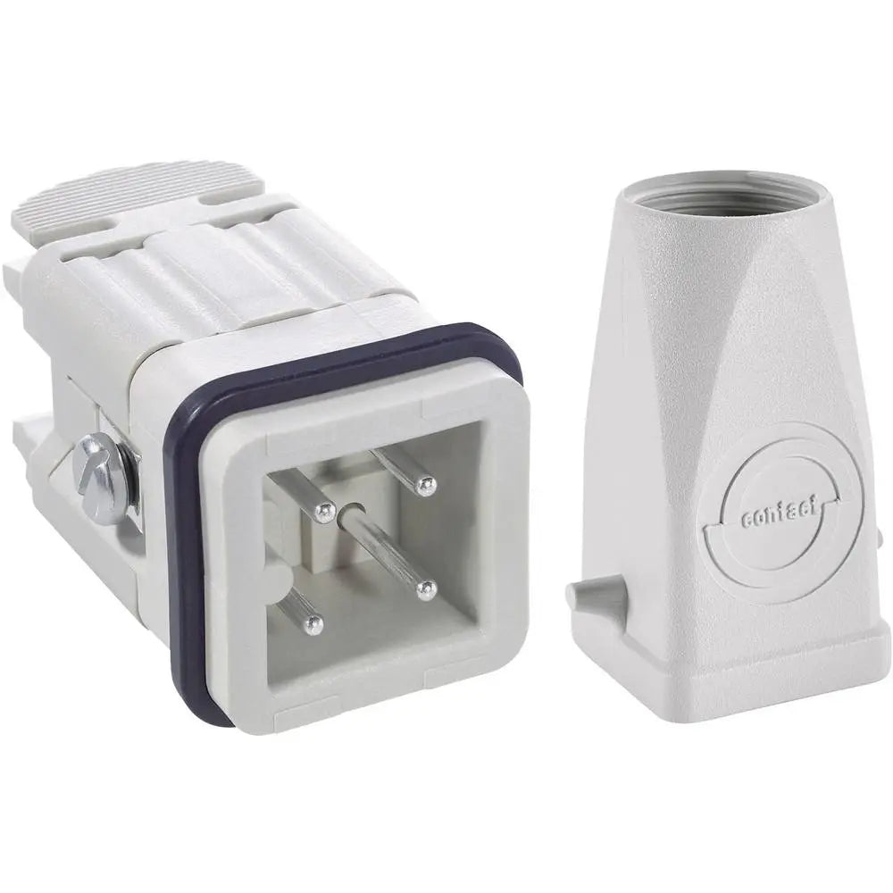 B-Ware Lapp Steckverbinder Set Verbindungssatz Epic Kit H A 3 Grau Schrauben Pe 4 Sets - 4044774773421
