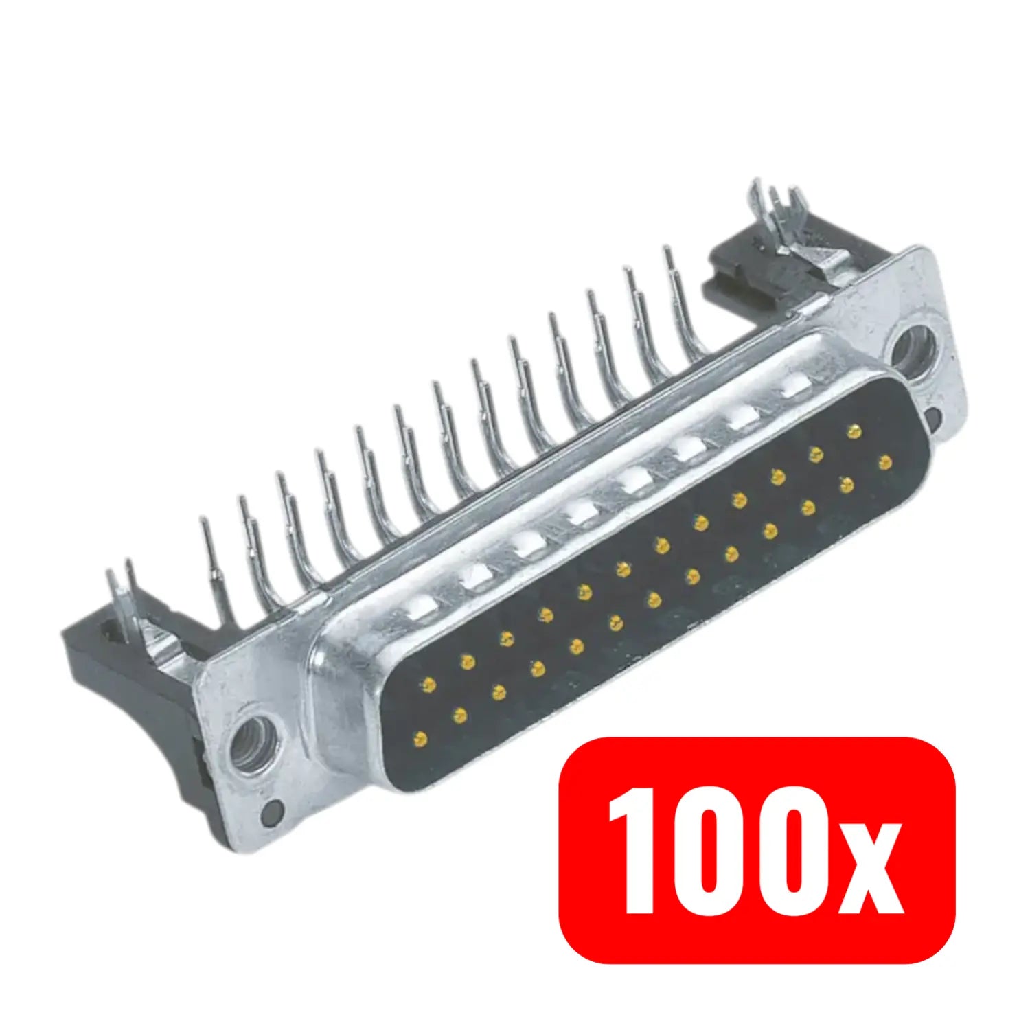 B-Ware Harting Steckverbinder Stecker Buchse D Sub 9 Polig Löten Schwarz 100 Stück - 2050009684372