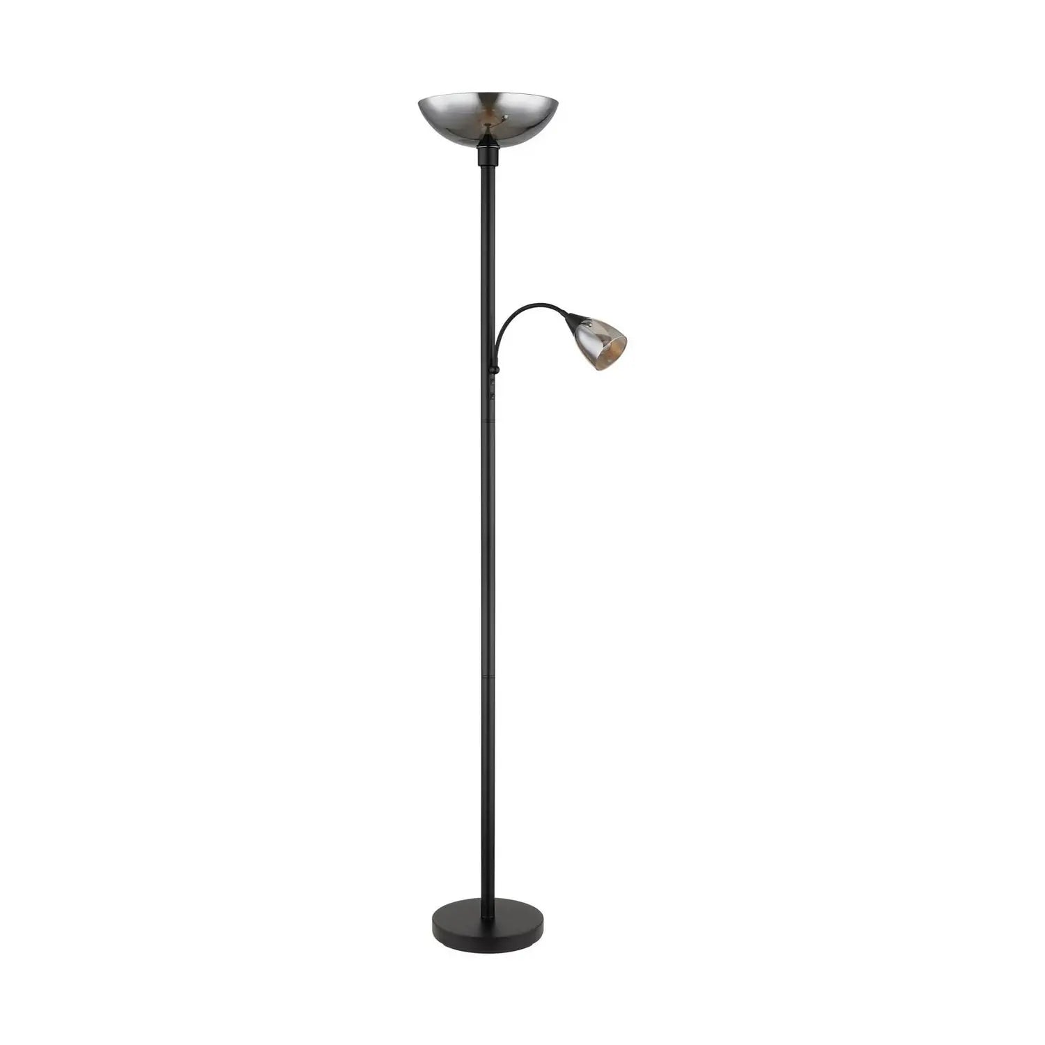 B-Ware Globo Stehlampe Stehleuchte Blade Schwarz Leselampe Fluter Schalter E27 Led - 9007371451951