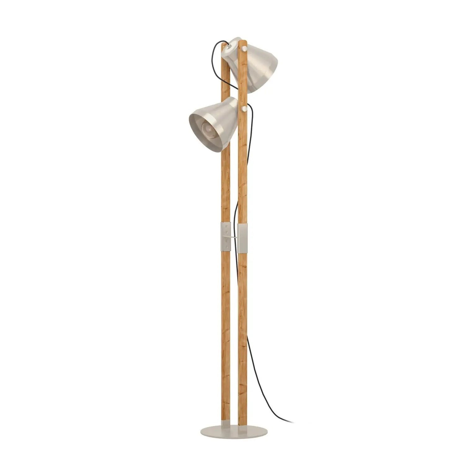B-Ware Eglo Stehlampe Leuchte Cawton Höhe 1345 Cm Stahl Braun 2flg Stahl - 9002759439545