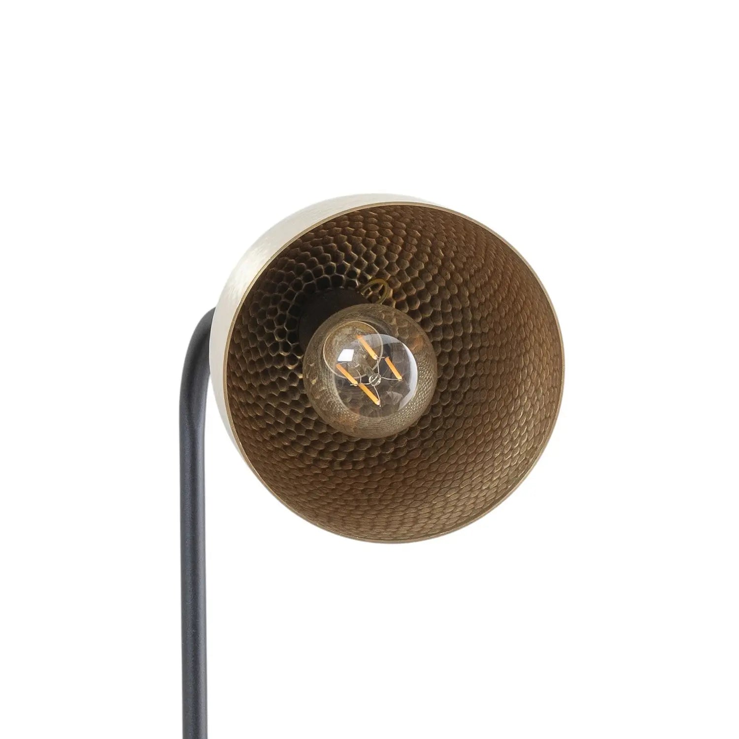 B-Ware Stehlampe Tattoo 4091 Leuchte Lampe Gold Antik Schwarz Metall Höhe 120 Cm - 8682870815896