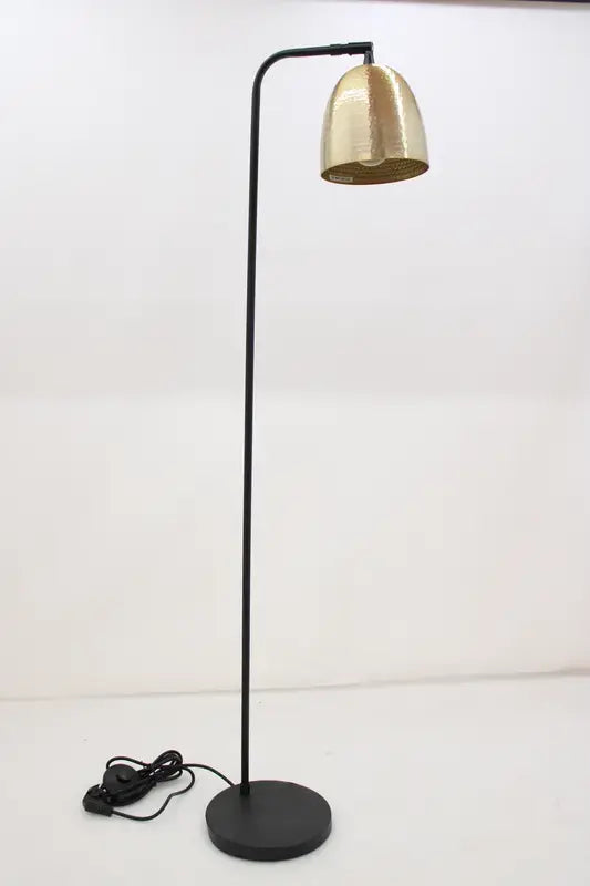 B-Ware Stehlampe Tattoo 4091 Leuchte Lampe Gold Antik Schwarz Metall Siehe Text/Foto - 8682870815896