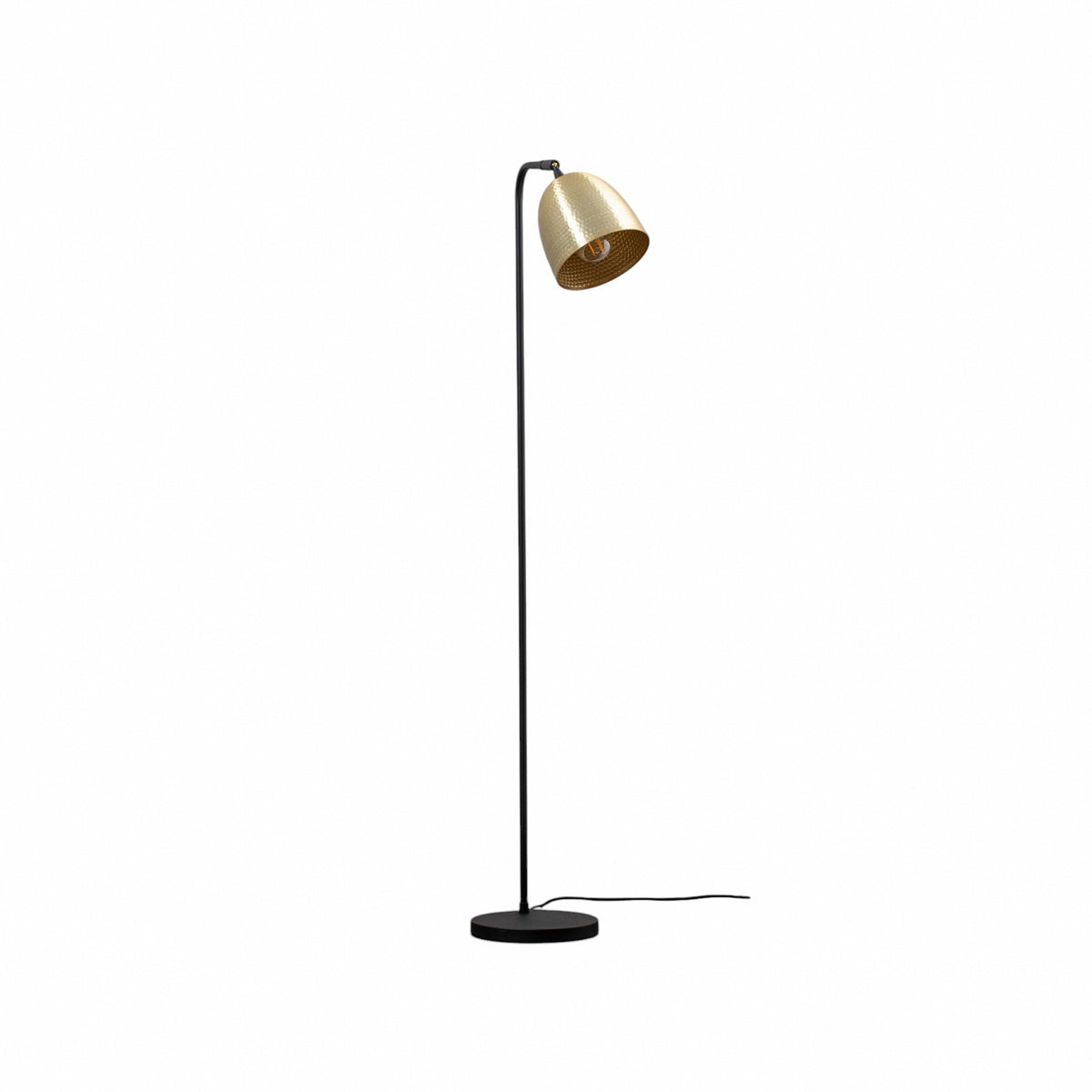 Stehlampe Tattoo 4091 Leuchte Lampe gold antik schwarz Metall Höhe 120 cm - 8682870815896