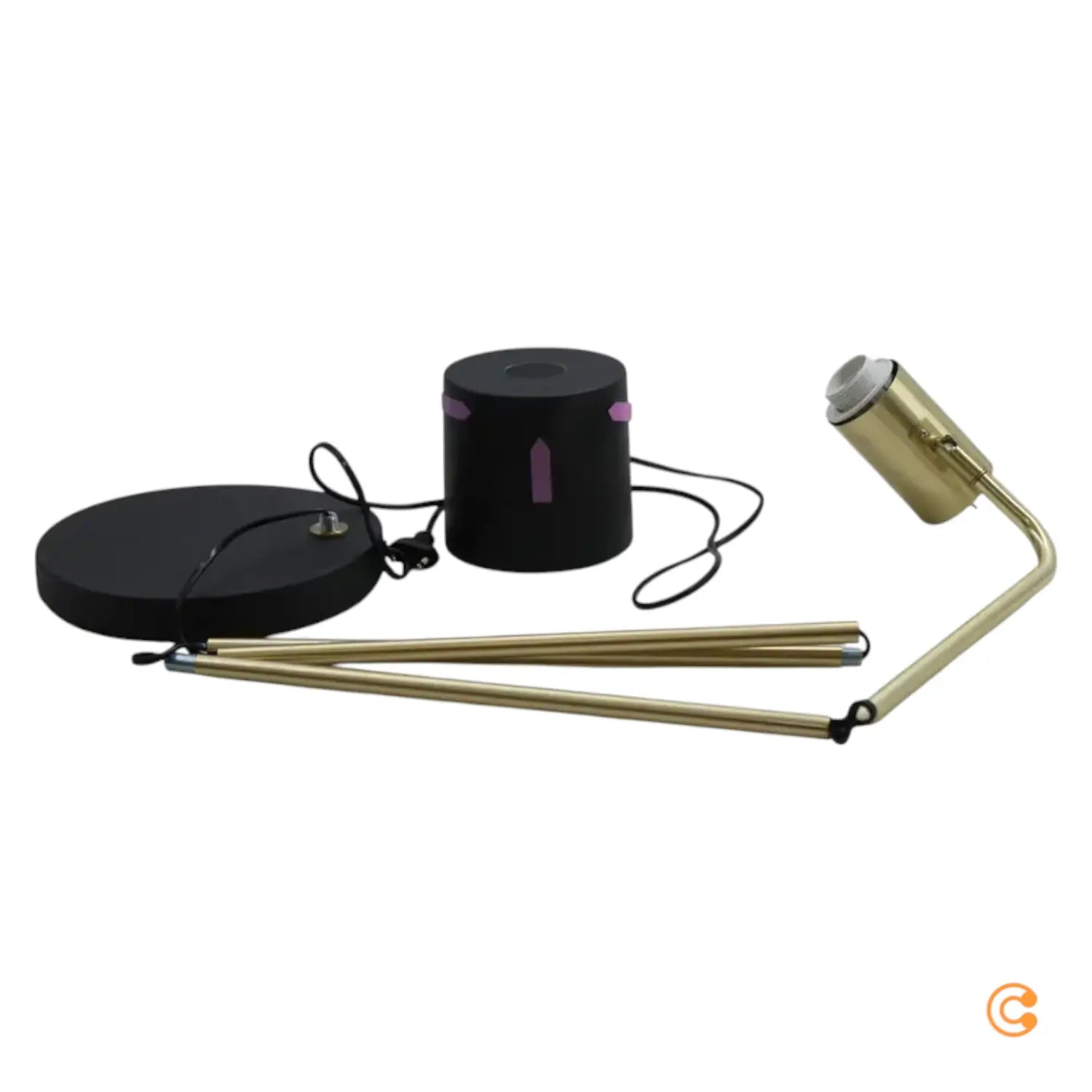 B-Ware Reality Leuchten Stehleuchte Lampe Stehlampe Adam Gold 153cm Siehe Text/Foto - 4017807539233