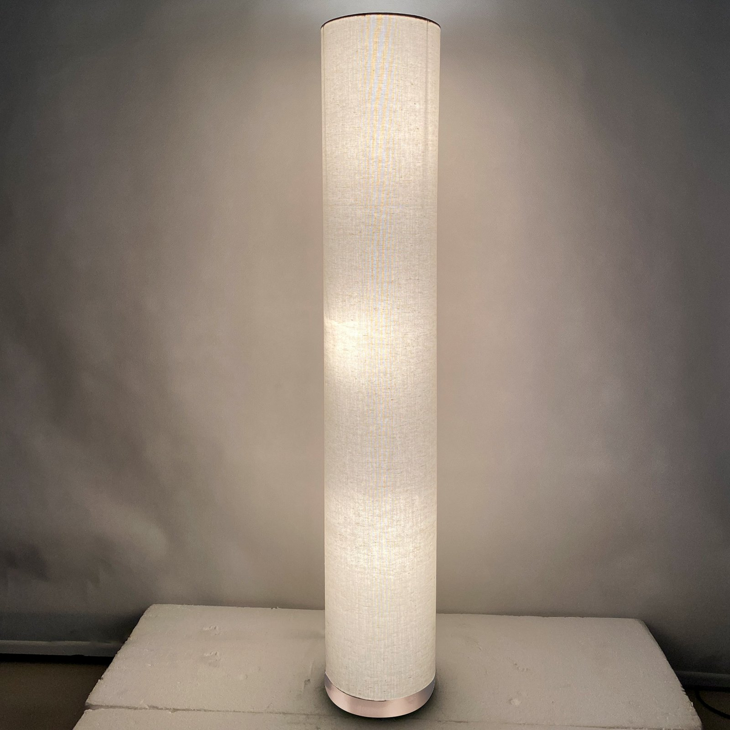 B-Ware Globo Stehleuchte Ava Sandfarbener Textil Schirm Stehlampe Lampe Leuchte Spot28 - 9007371402892
