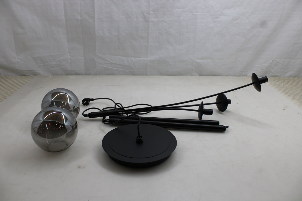 JUST LIGHT Stehleuchte Standlampe Big Widow schwarz rauchgrau SIEHE TEXT/FOTO - 4043689988388