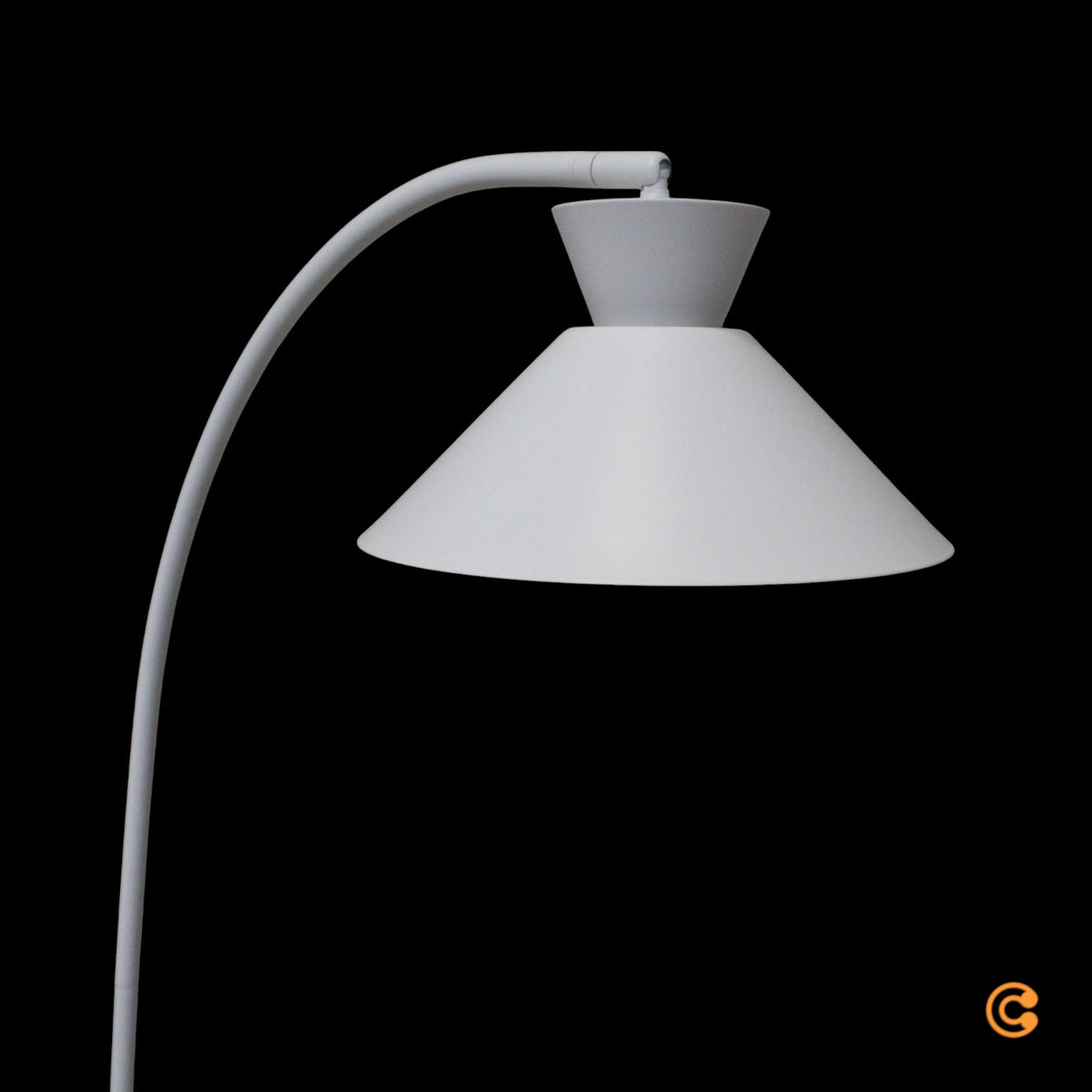 Nordlux Stehleuchte Lampe Dial weiß schwenkbarer Kopf E27 mit Schalter 150cm417 - 5704924012082