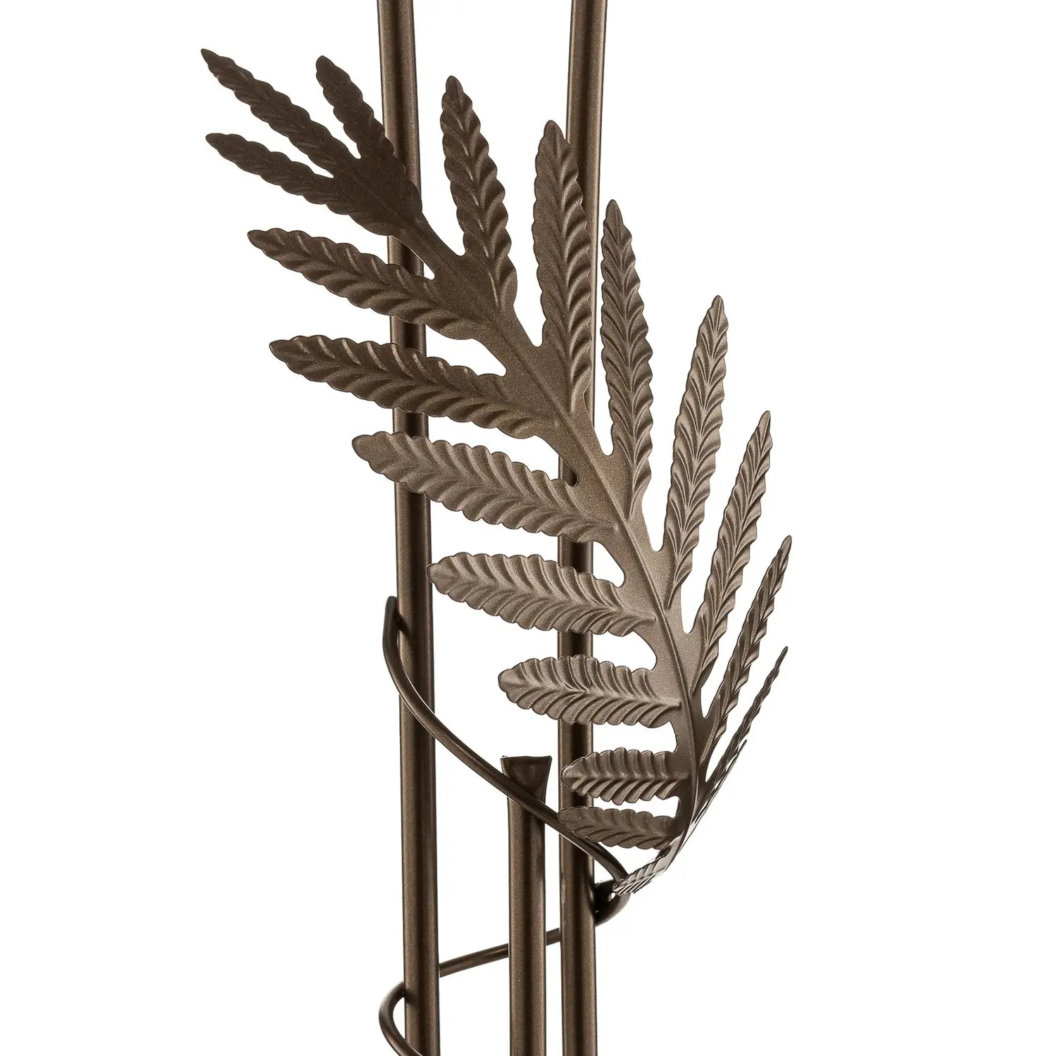 B-Ware Stehleuchte Bodenlampe Dubai Blätteroptik Leuchte Eisen Bronze E27 Led Schalter - 8030626540392