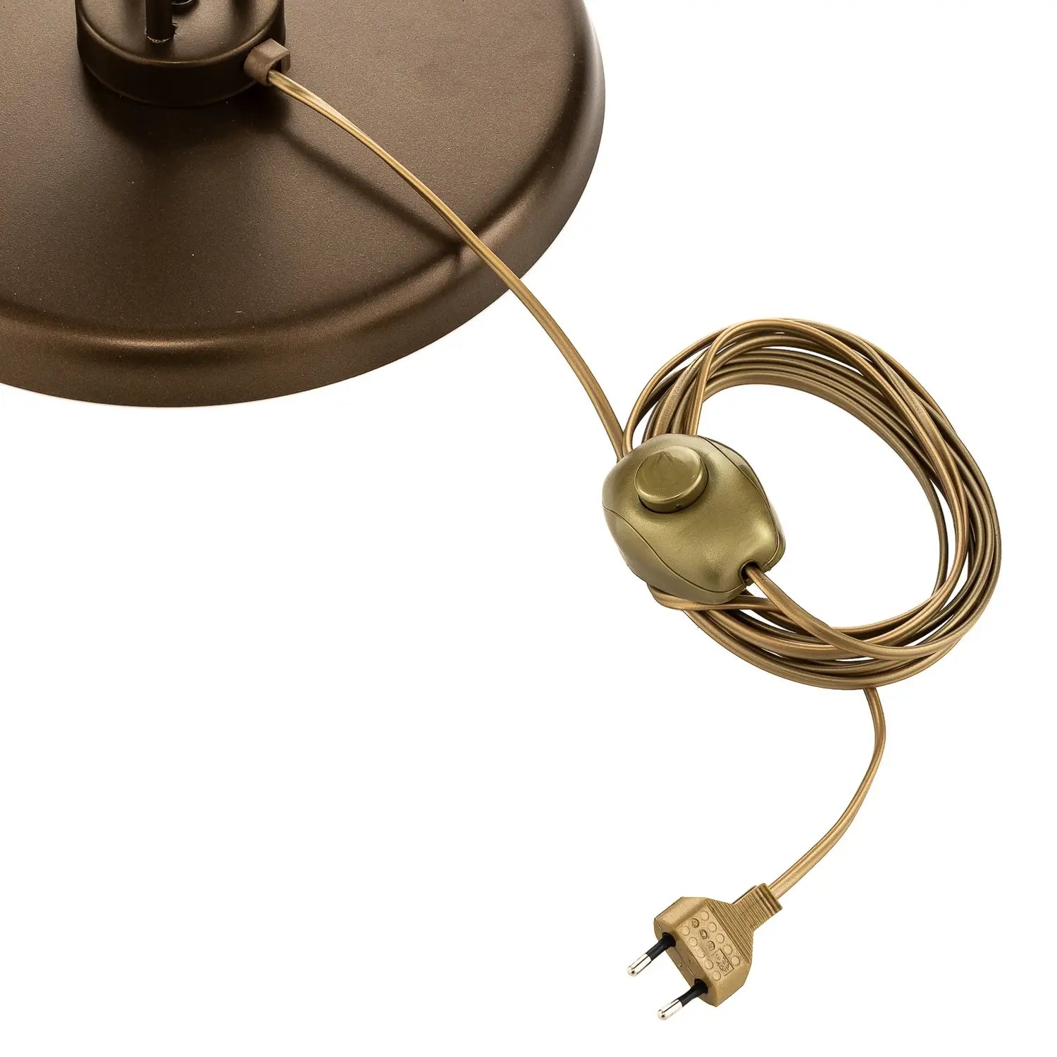 B-Ware Stehleuchte Bodenlampe Dubai Blätteroptik Leuchte Eisen Bronze E27 Led Schalter - 8030626540392