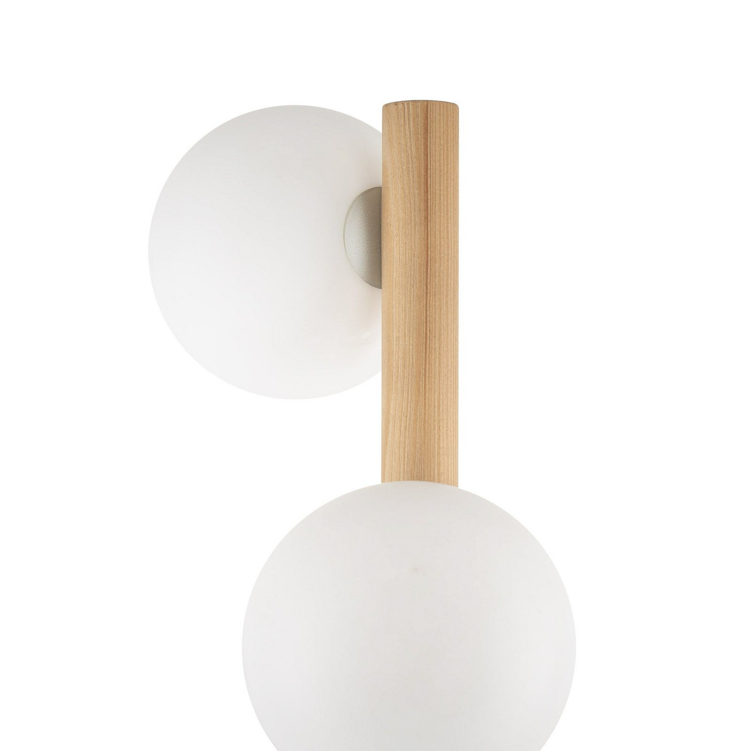 Stehleuchte Estera Opalglas Holzgestell Dreiflammig Stehlampe Lampe Leselampe B-Ware - 5901780558093