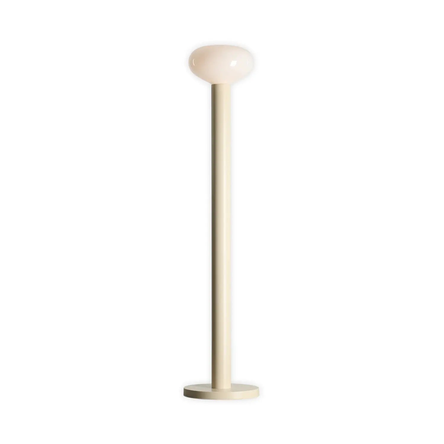 B-Ware Stehleuchte Standlampe Flo Beige Glas Metall 138 Cm E14 Led Lampe Schalter - 5904798661649