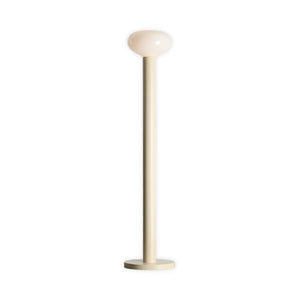 B-Ware Stehleuchte Standlampe Flo Beige Glas Metall 138 Cm E14 Led Lampe Schalter