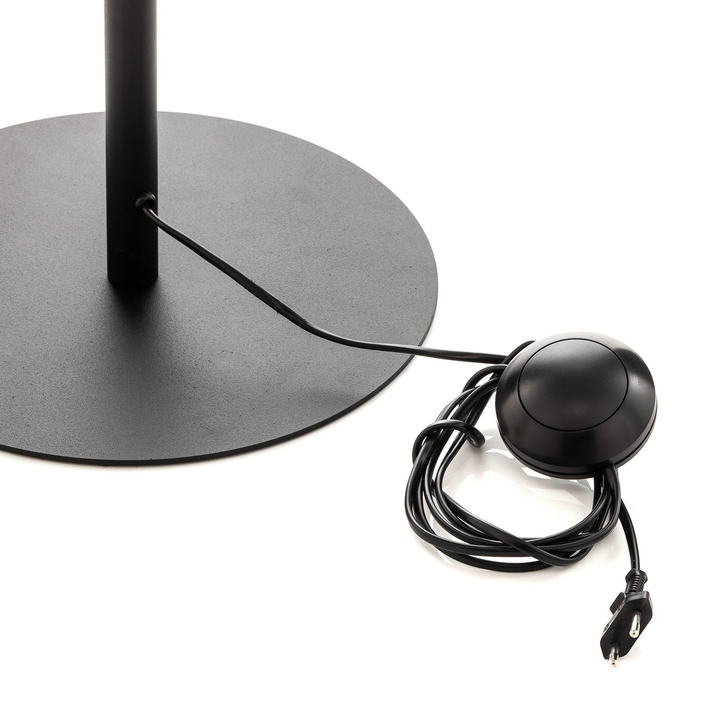 Euluna Stehleuchte Hilton, Schwarz/Gold Stehlampe Lampe Leuchte E27 60 W Ip20765 B-Ware - 5901780554651